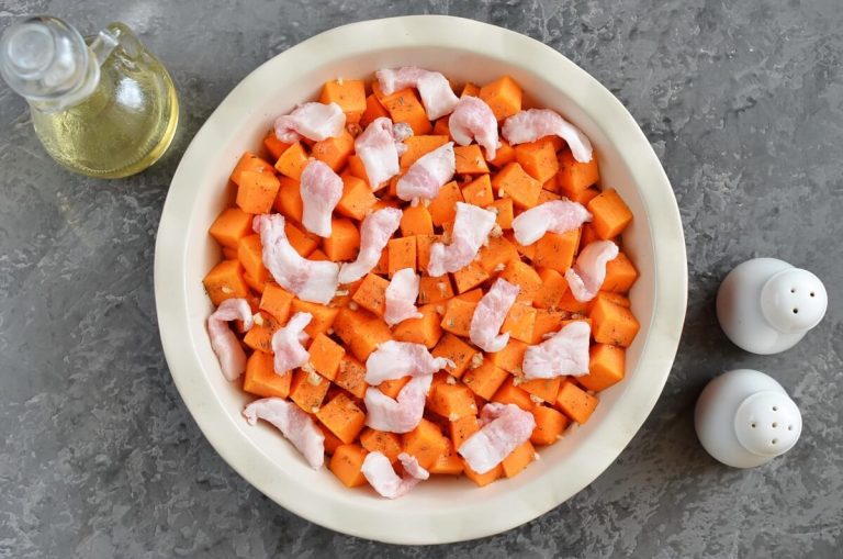 Step 4 - Keto Cheesy Bacon Butternut Squash Dressing