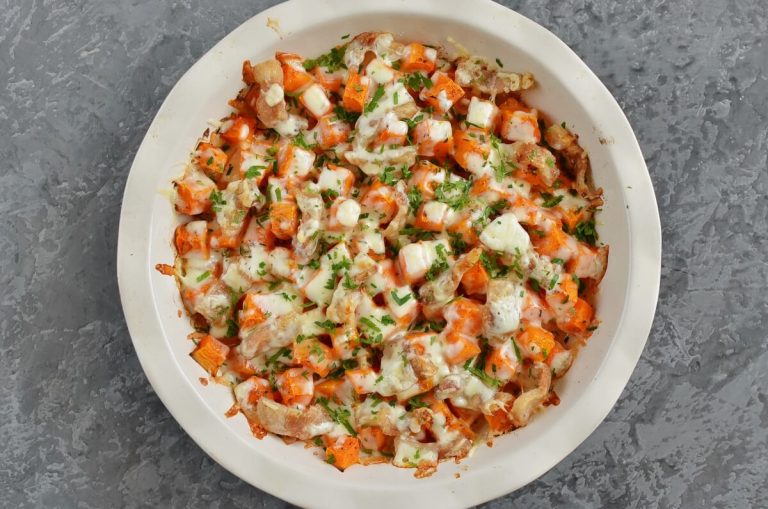 Step 7 - Keto Cheesy Bacon Butternut Squash Dressing