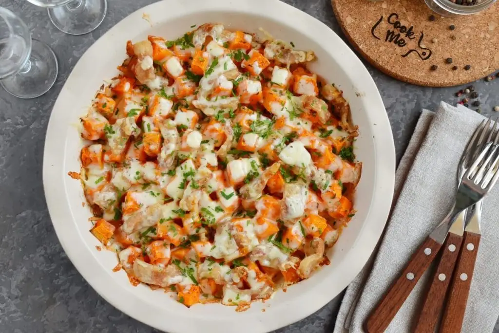 Keto Cheesy Bacon Butternut Squash Dressing