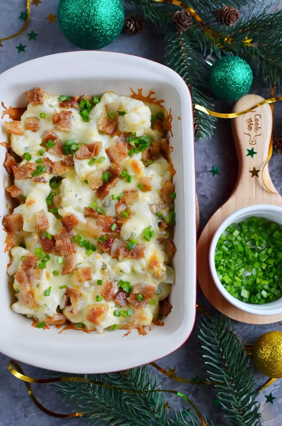 Loaded Cauliflower Casserole