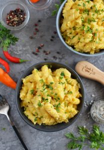 One Pot Cheesy Pumpkin Pasta