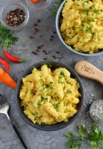 One Pot Cheesy Pumpkin Pasta
