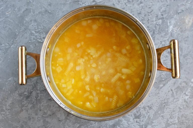 Step 2 - One Pot Cheesy Pumpkin Pasta