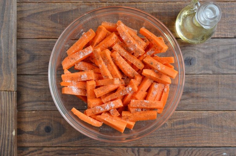 Step 2 - Parmesan Roasted Carrot Fries