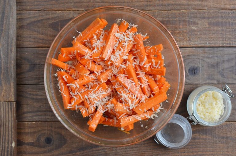 Step 3 - Parmesan Roasted Carrot Fries