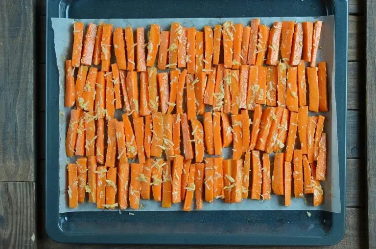 Step 4 - Parmesan Roasted Carrot Fries