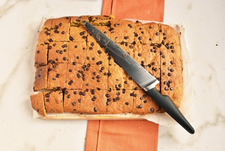 Step 9 - Pumpkin Chocolate Chip Bars