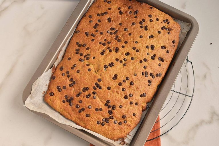 Step 8 - Pumpkin Chocolate Chip Bars