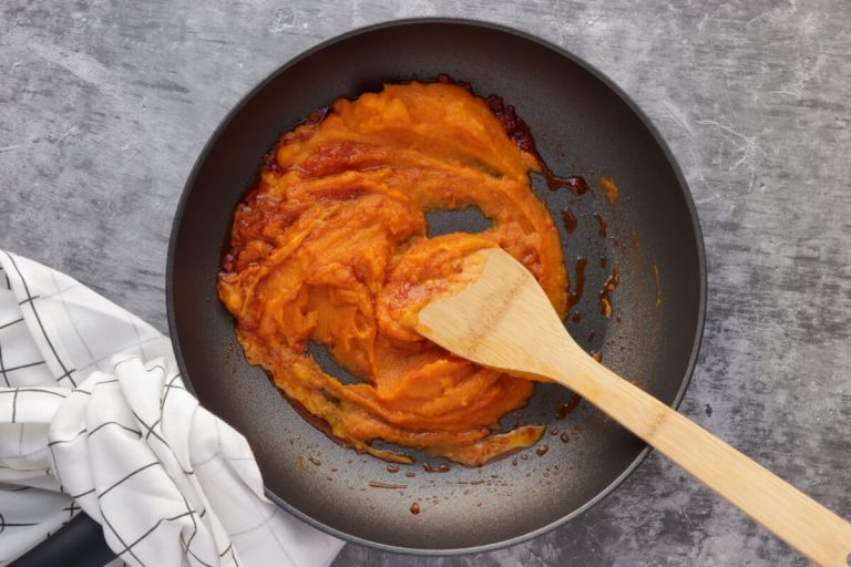 Step 3 - Pumpkin Pasta with Toasted Walnuts & Spinach