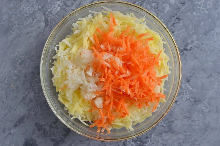 Step 3 - Quick Potato and Carrot Latkes