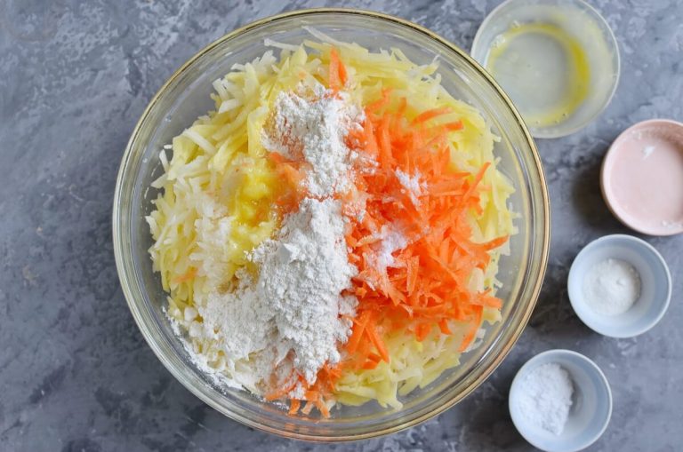 Step 4 - Quick Potato and Carrot Latkes