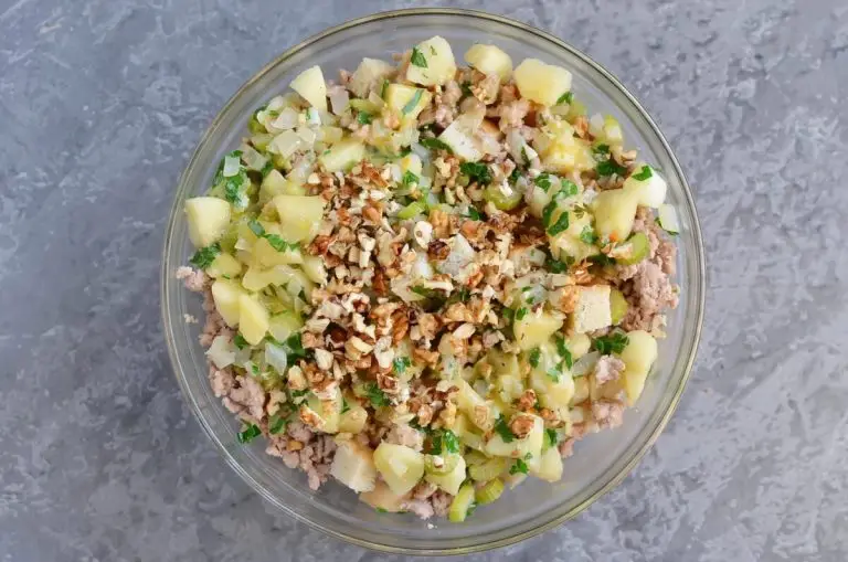 Step 7 - Sage, Sausage and Apple Dressing