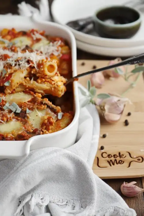 Saucy Baked Pumpkin Pasta