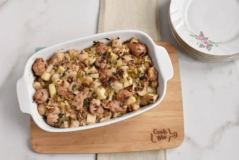 Step 10 - Sausage, Apple, and Walnut Stuffing