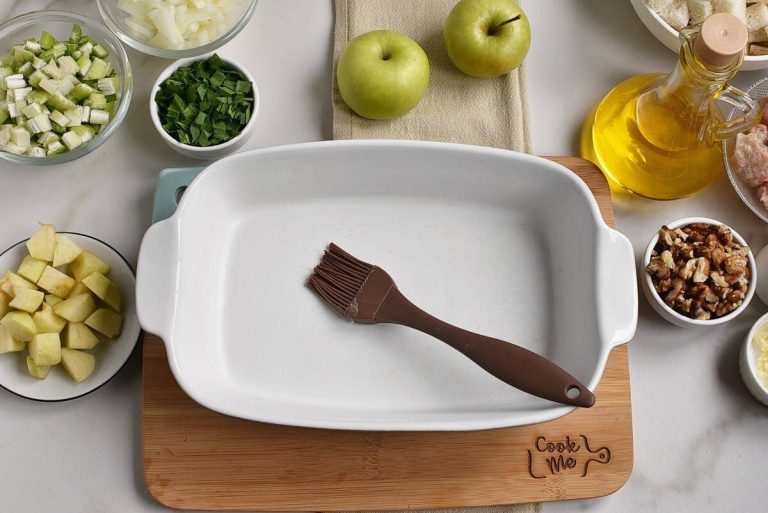 Step 1 - Sausage, Apple, and Walnut Stuffing