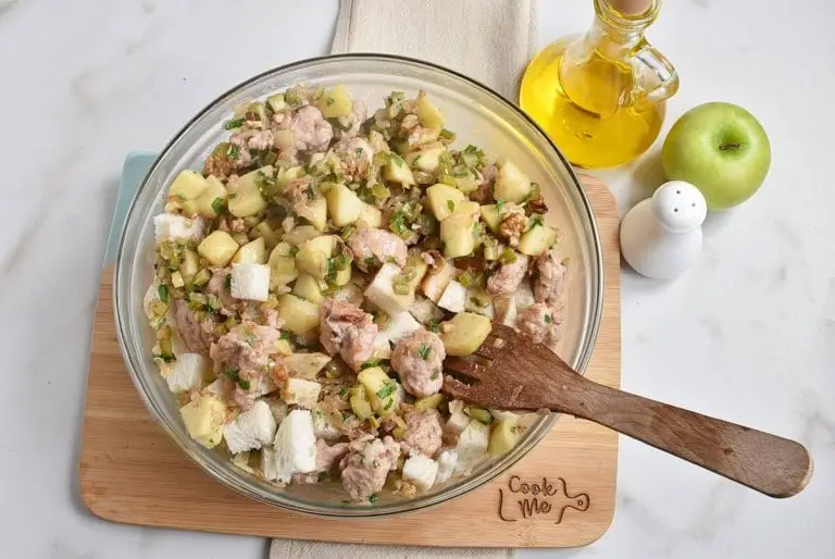 Step 7 - Sausage, Apple, and Walnut Stuffing
