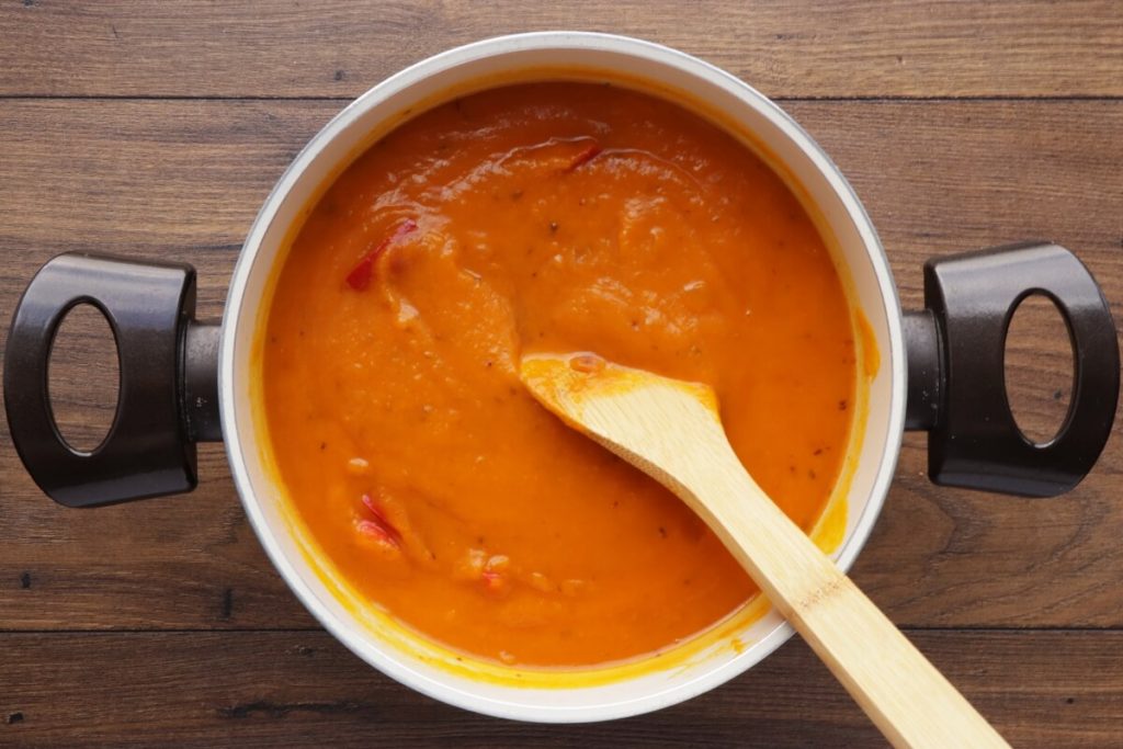 Savory Pumpkin Soup with Spice Shake recipe - step 3