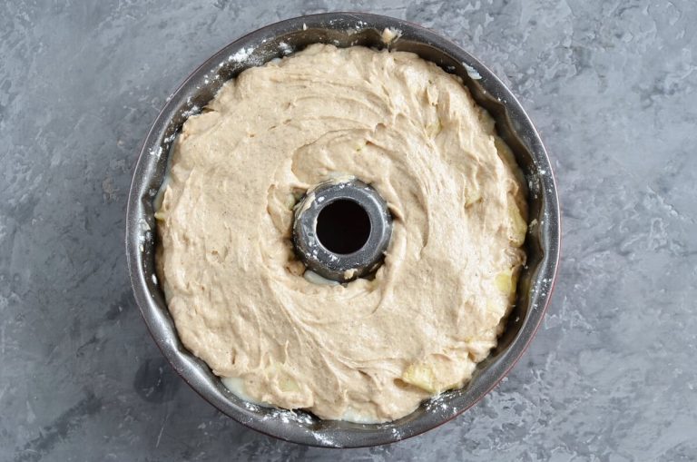 Step 9 - Spiced Apple-Mascarpone Bundt Cake