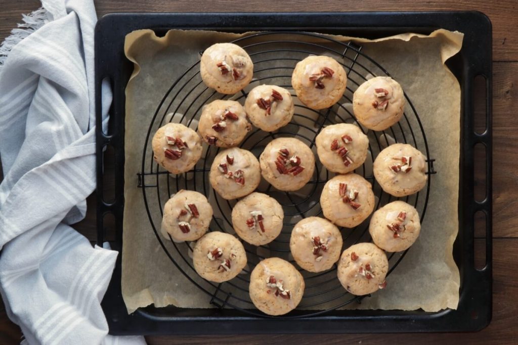 Sweet Potato Cookies with Maple Glaze recipe - step 7