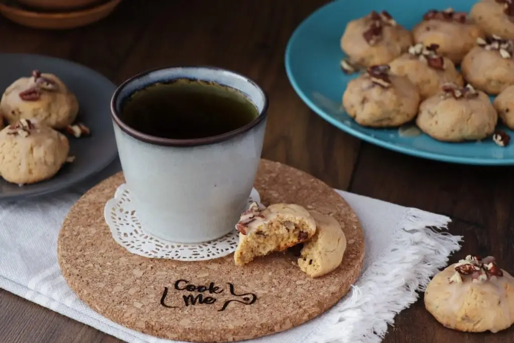 Sweet Potato Cookies with Maple Glaze