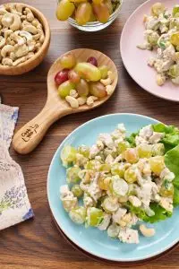 Turkey Salad with Grapes & Cashews