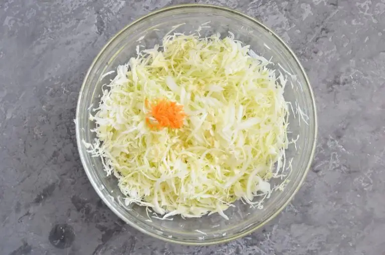 Step 3 - Turmeric Sauerkraut