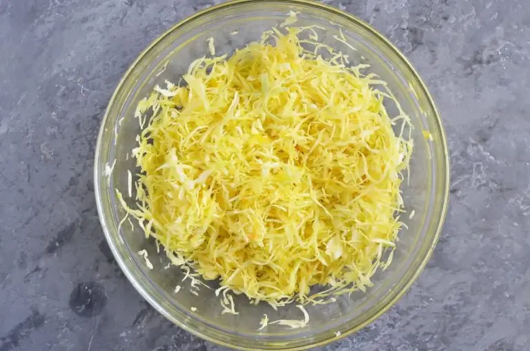 Step 3 - Turmeric Sauerkraut