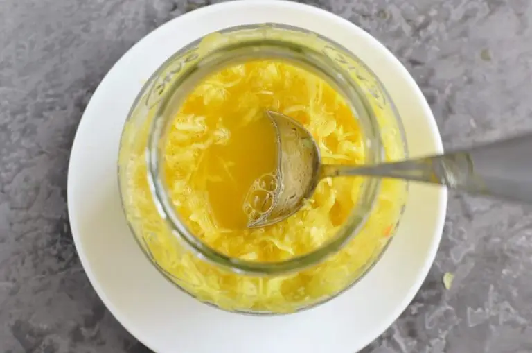Step 6 - Turmeric Sauerkraut