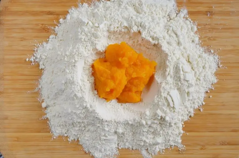 Step 2 - Two Ingredient Fresh Pumpkin Pasta