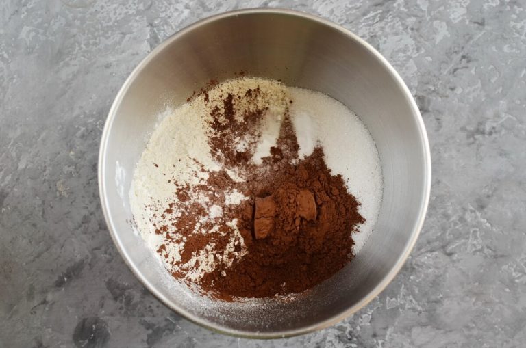 Step 2 - Vegan Mocha Cake