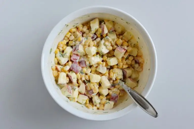 Step 3 - Apple and Corn Salad