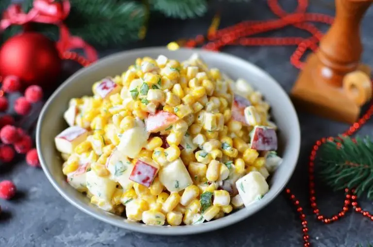 Step 4 - Apple and Corn Salad
