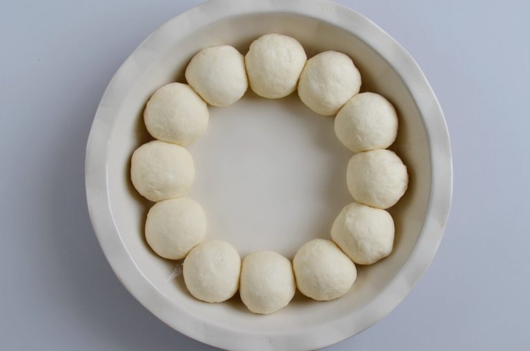 Step 2 - Baked Biscuit Wreath Dip