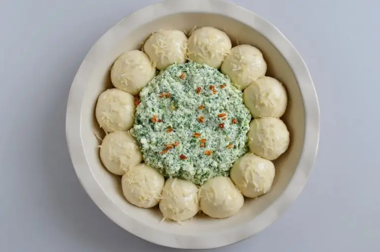 Step 5 - Baked Biscuit Wreath Dip
