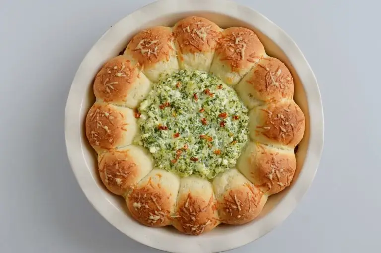 Step 6 - Baked Biscuit Wreath Dip