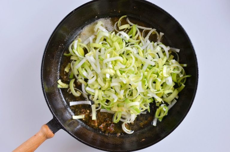 Step 7 - Braised Chicken Thighs with Mushrooms and Leeks