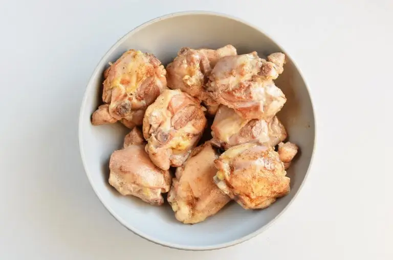Step 5 - Braised Chicken Thighs with Mushrooms and Leeks
