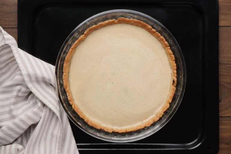 Step 7 - Bruleed Coffee and Pear Tart