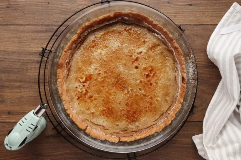 Step 10 - Bruleed Coffee and Pear Tart