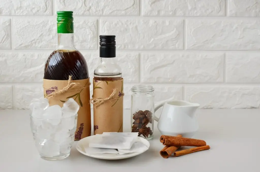 Ingredients for Chai Spiced White Russians