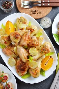 Chili-Butter Roast Chicken