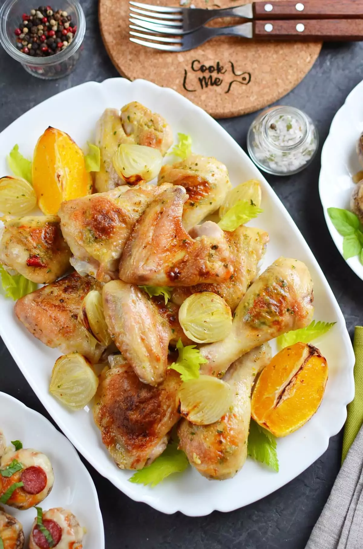 Chili-Butter Roast Chicken
