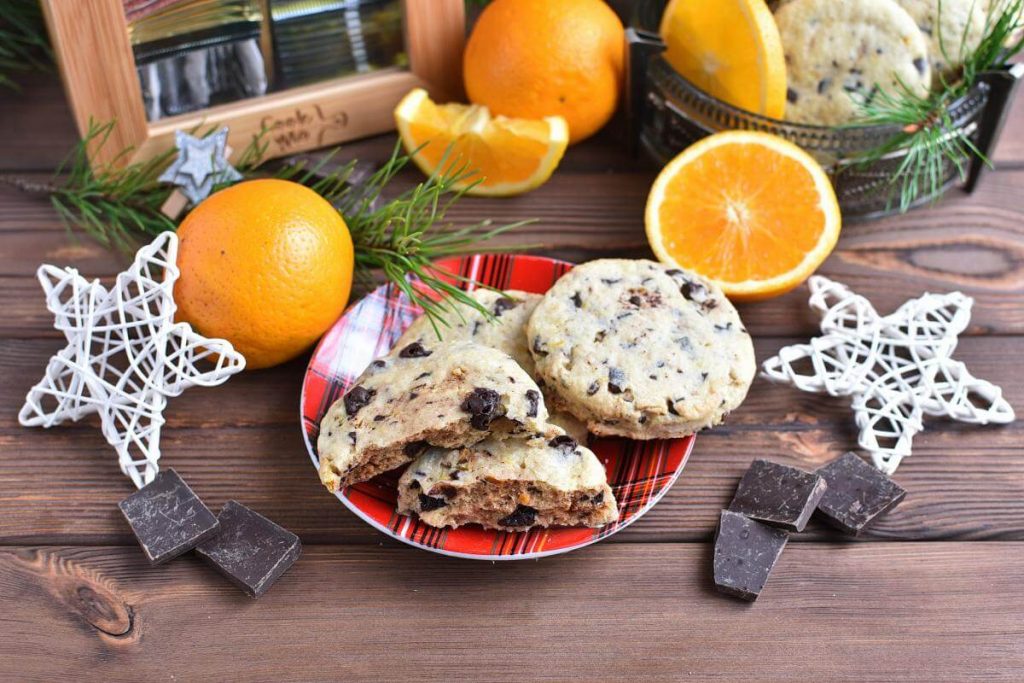 Chocolate Orange Cookies Recipes–Homemade Chocolate Orange Cookies–Easy Chocolate Orange Cookies