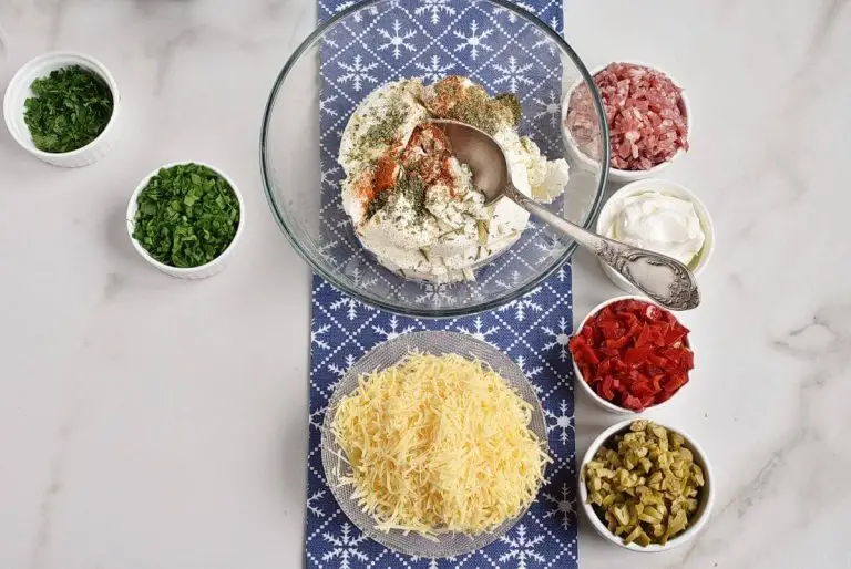 Step 2 - Christmas Appetisers – Italian Cheese Log