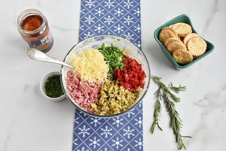Step 2 - Christmas Appetisers – Italian Cheese Log