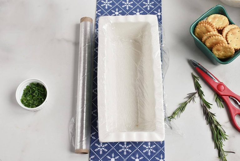 Step 1 - Christmas Appetisers – Italian Cheese Log