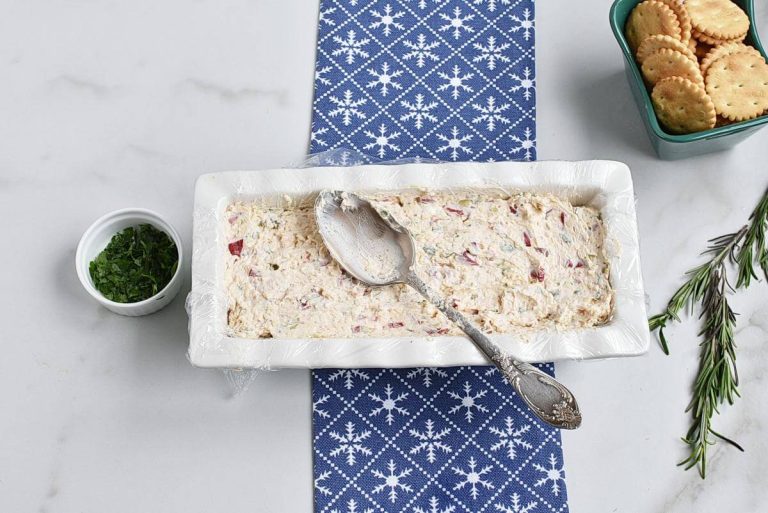 Step 3 - Christmas Appetisers – Italian Cheese Log