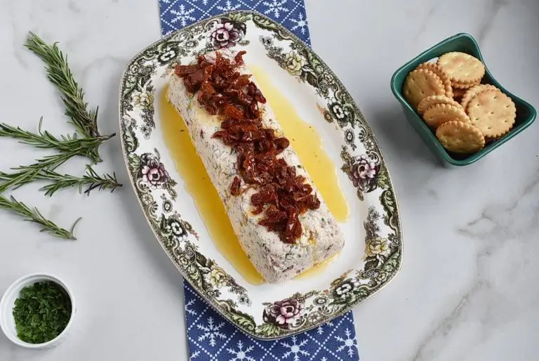 Step 6 - Christmas Appetisers – Italian Cheese Log