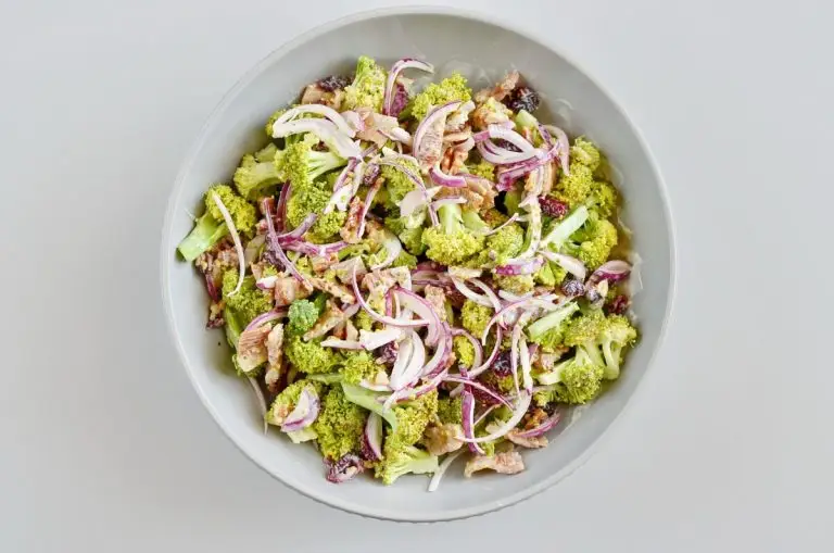 Step 3 - Christmas Craisin Broccoli Salad