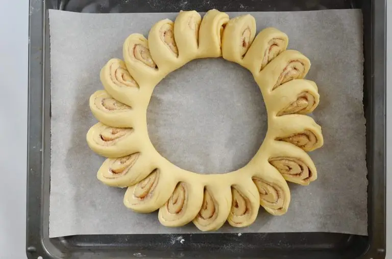 Step 12 - Cinnamon Roll Wreath